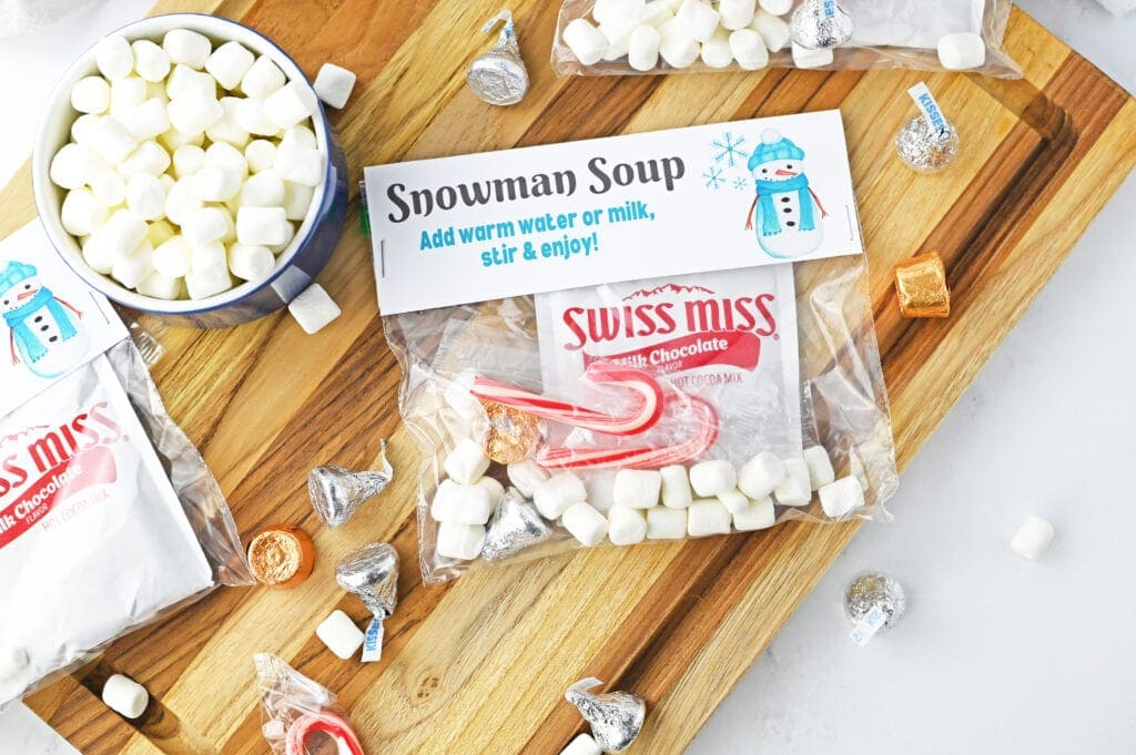 snowman soup gift