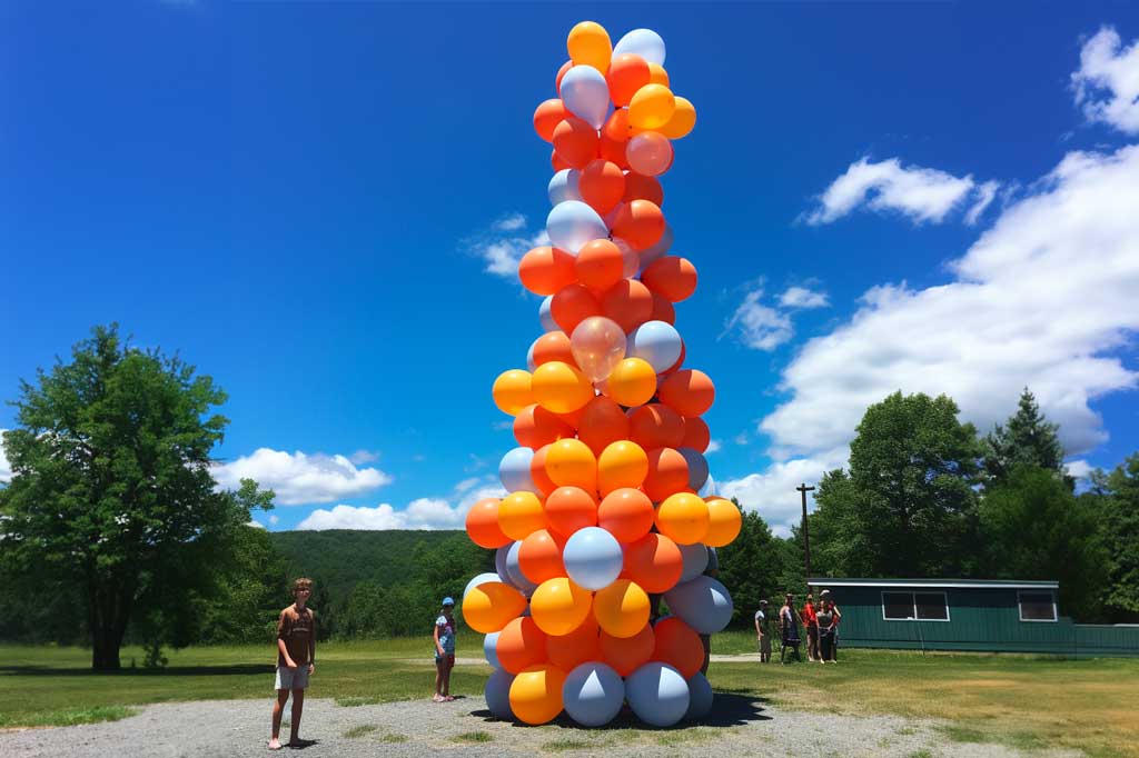 Fun Activity: Balloon Tower Bonanza