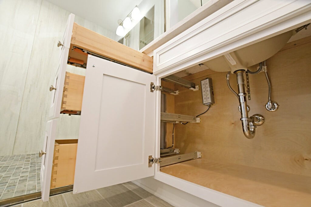 BATHROOM BACK UP BATTER SYSTEM