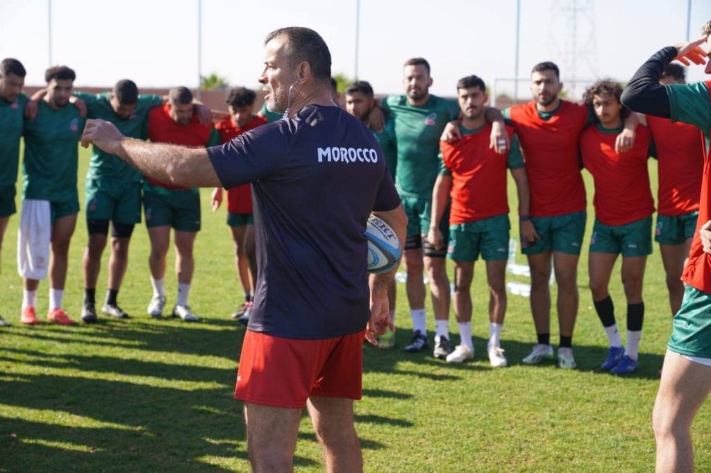 Rugby : le XV du Maroc en stage en France