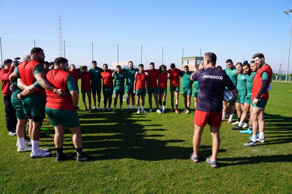 Rugby : le XV du Maroc en stage en France