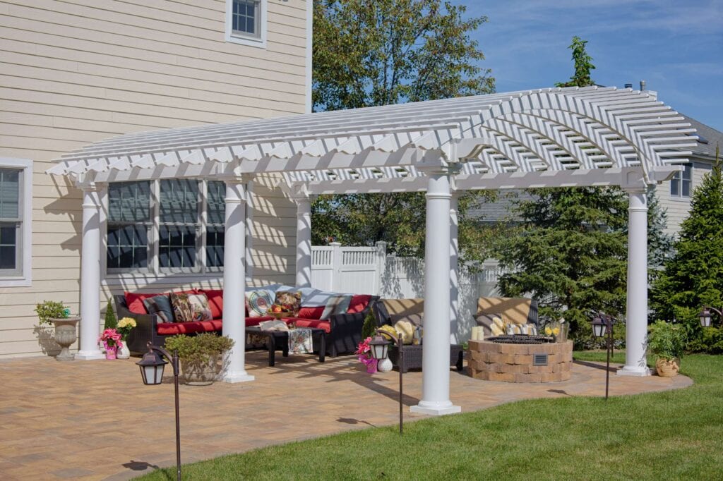 Arcadian Vinyl Pergola
