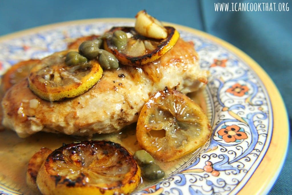 Charred Lemon Chicken Piccata