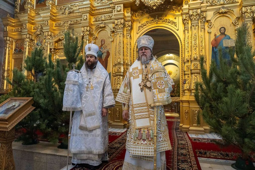 Преосвященнейший епископ Исаакий поздравил митрополита Марка с 22-летием архиерейской хиротонии 