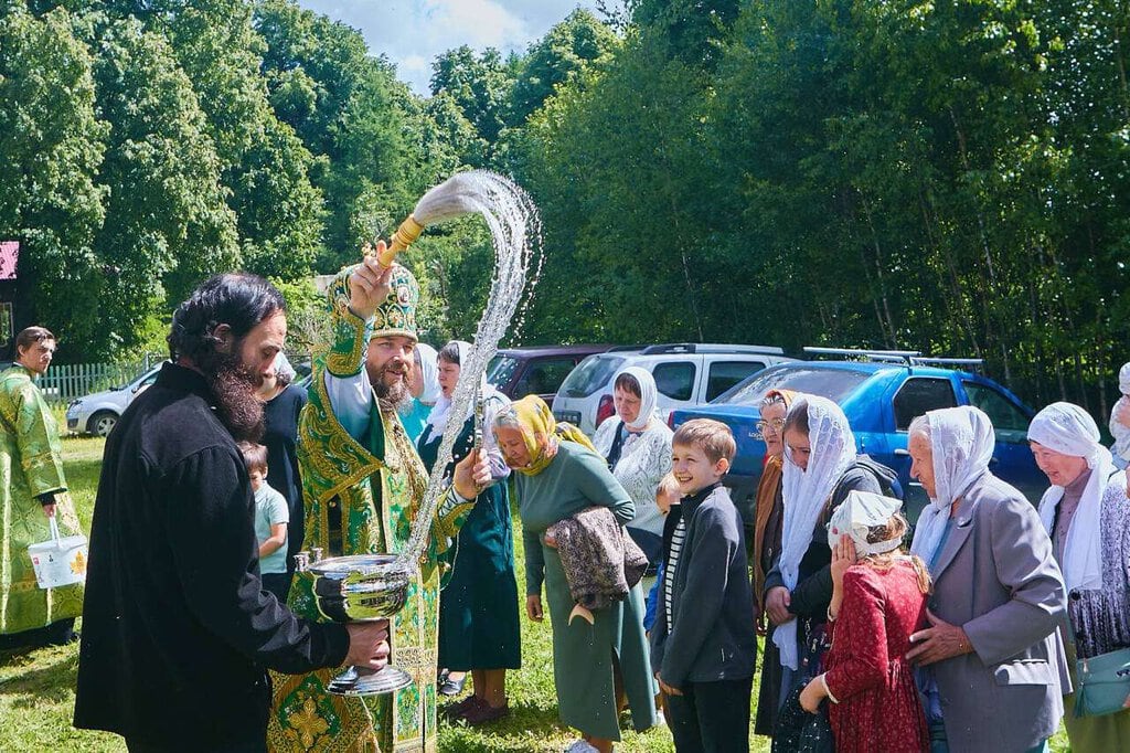 День Святого Духа в Троицком храме села Селищи