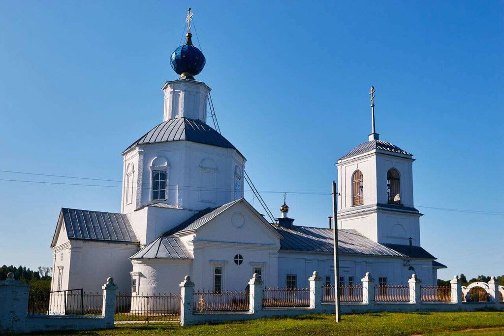 Престольный праздник в храме Смоленской иконы Божией Матери с. Высокие Поляны