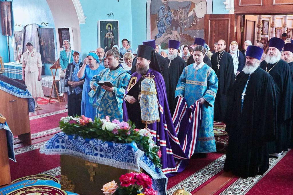 Престольный праздник в храме Смоленской иконы Божией Матери с. Высокие Поляны