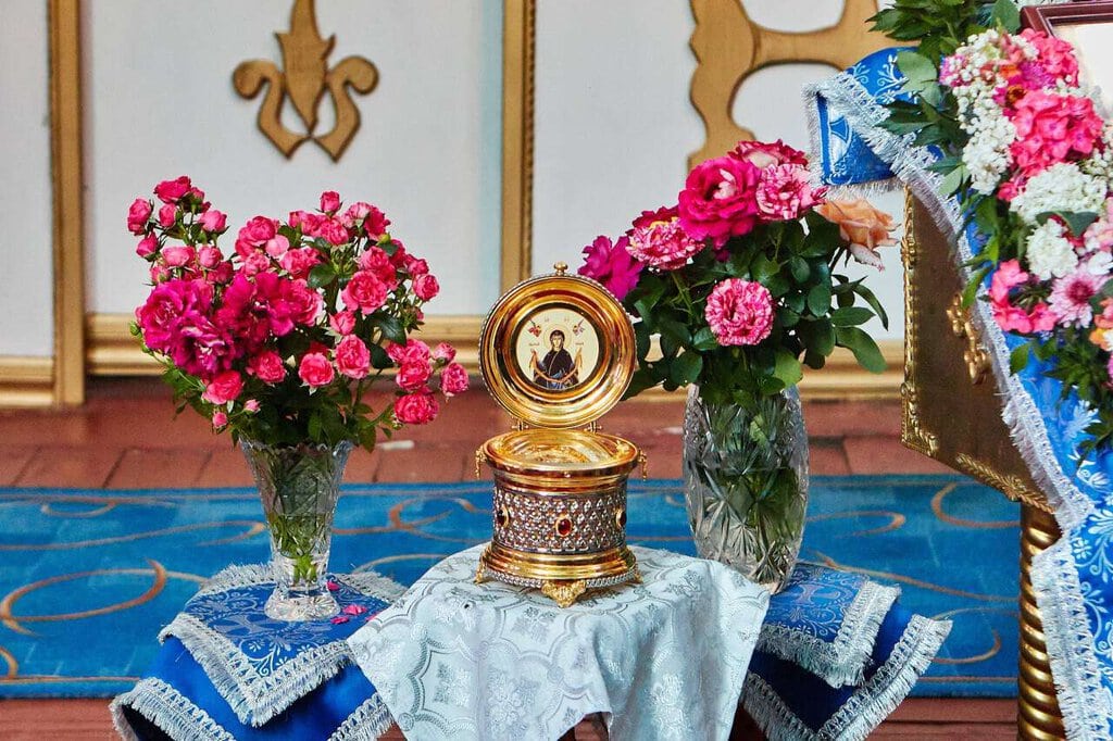 Престольный праздник в храме Смоленской иконы Божией Матери с. Высокие Поляны