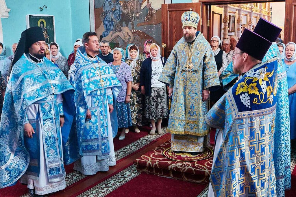 Престольный праздник в храме Смоленской иконы Божией Матери с. Высокие Поляны