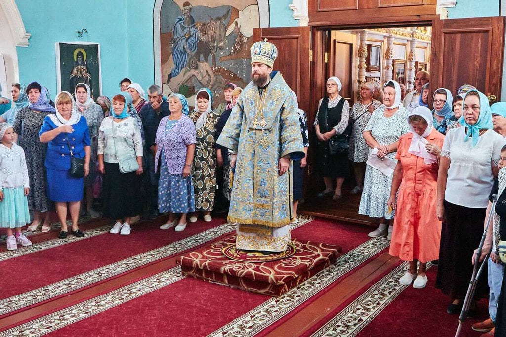 Престольный праздник в храме Смоленской иконы Божией Матери с. Высокие Поляны