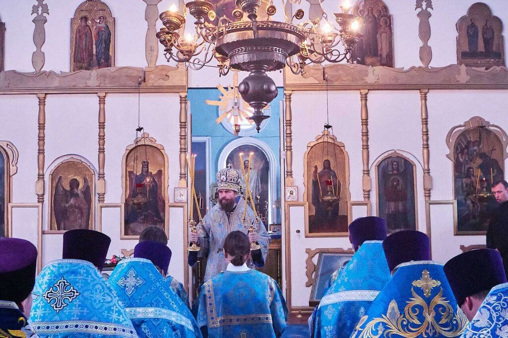 Престольный праздник в храме Смоленской иконы Божией Матери с. Высокие Поляны