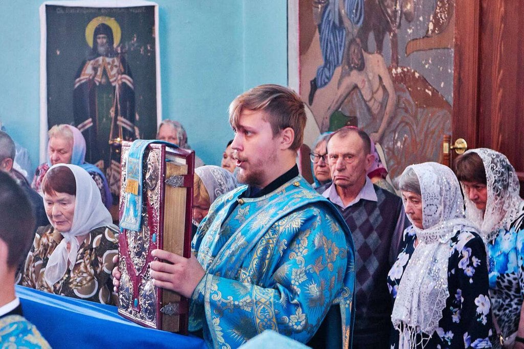 Престольный праздник в храме Смоленской иконы Божией Матери с. Высокие Поляны