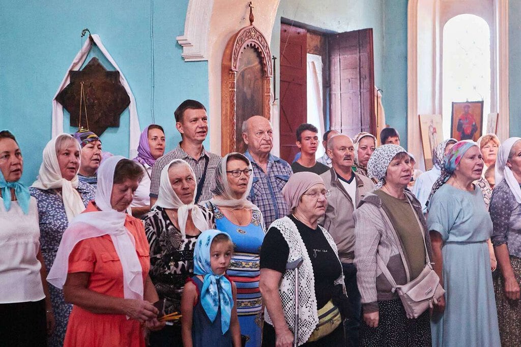 Престольный праздник в храме Смоленской иконы Божией Матери с. Высокие Поляны