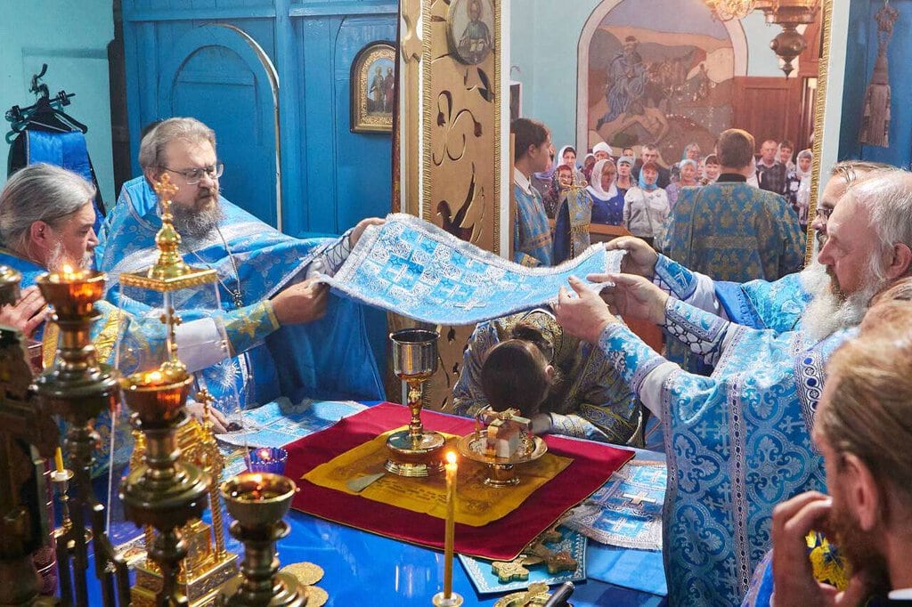 Престольный праздник в храме Смоленской иконы Божией Матери с. Высокие Поляны