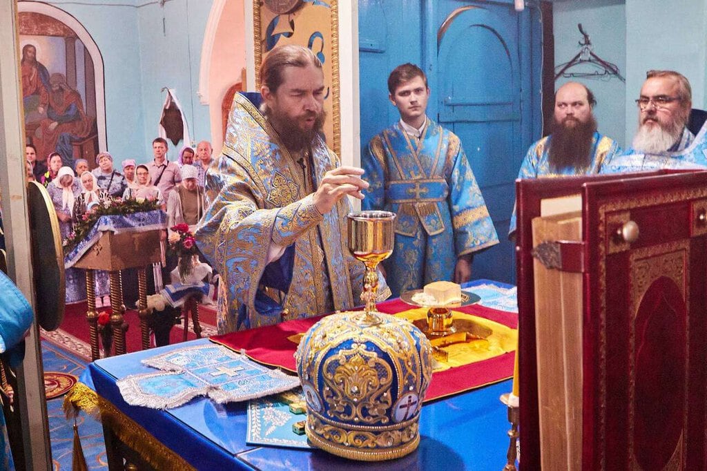 Престольный праздник в храме Смоленской иконы Божией Матери с. Высокие Поляны