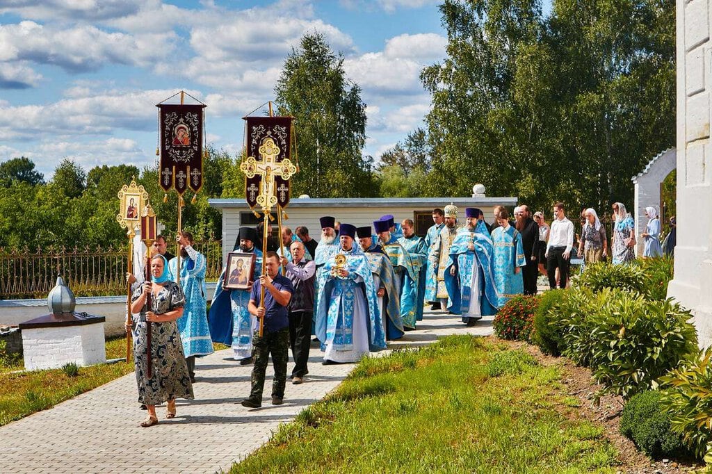 Престольный праздник в храме Смоленской иконы Божией Матери с. Высокие Поляны