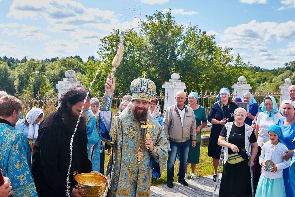Престольный праздник в храме Смоленской иконы Божией Матери с. Высокие Поляны