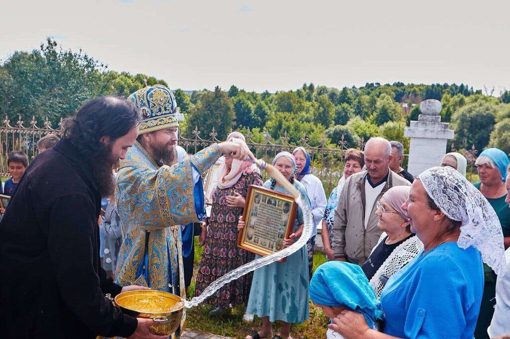 Престольный праздник в храме Смоленской иконы Божией Матери с. Высокие Поляны