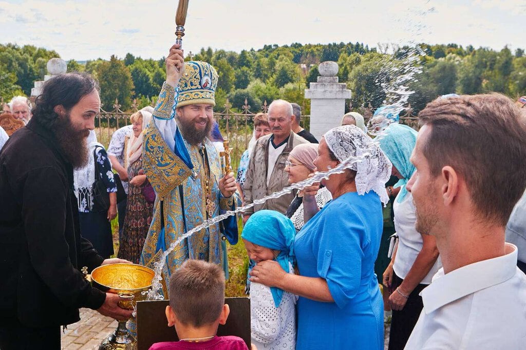 Престольный праздник в храме Смоленской иконы Божией Матери с. Высокие Поляны