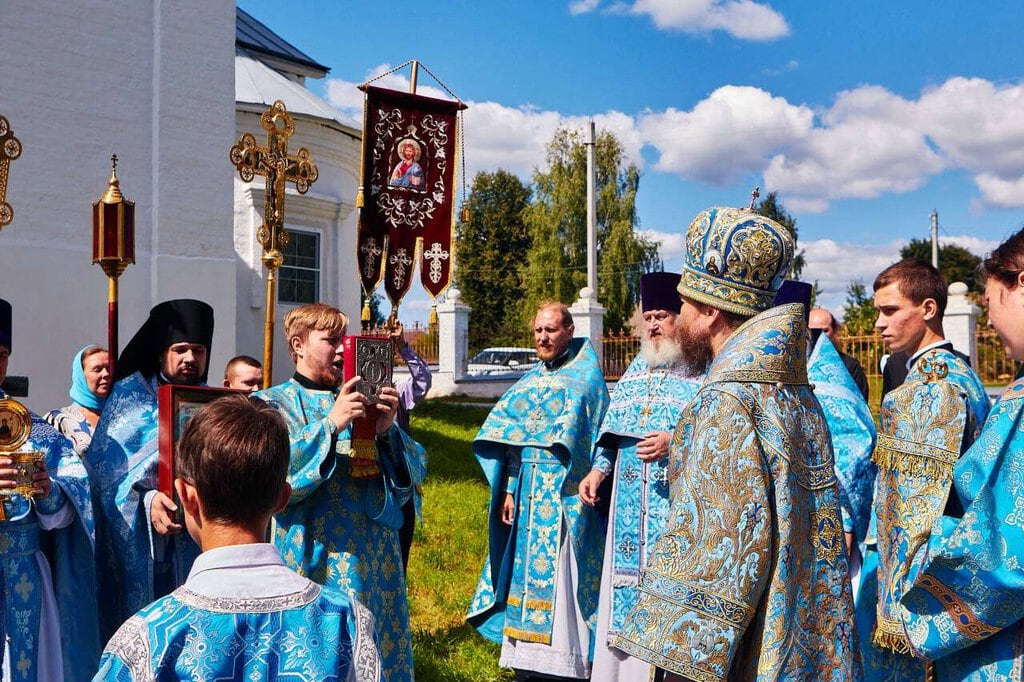 Престольный праздник в храме Смоленской иконы Божией Матери с. Высокие Поляны