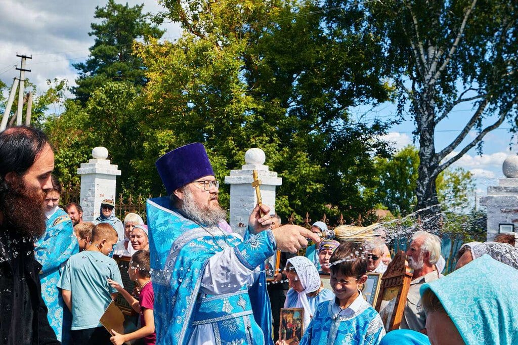 Престольный праздник в храме Смоленской иконы Божией Матери с. Высокие Поляны