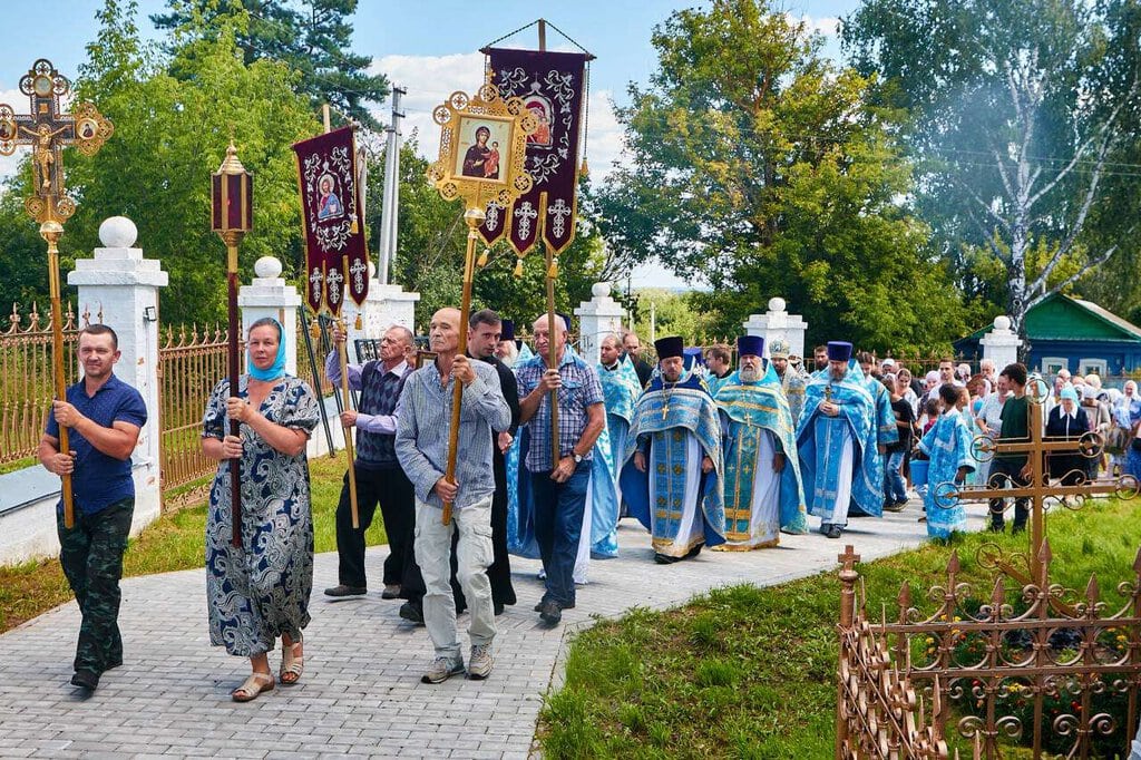 Престольный праздник в храме Смоленской иконы Божией Матери с. Высокие Поляны