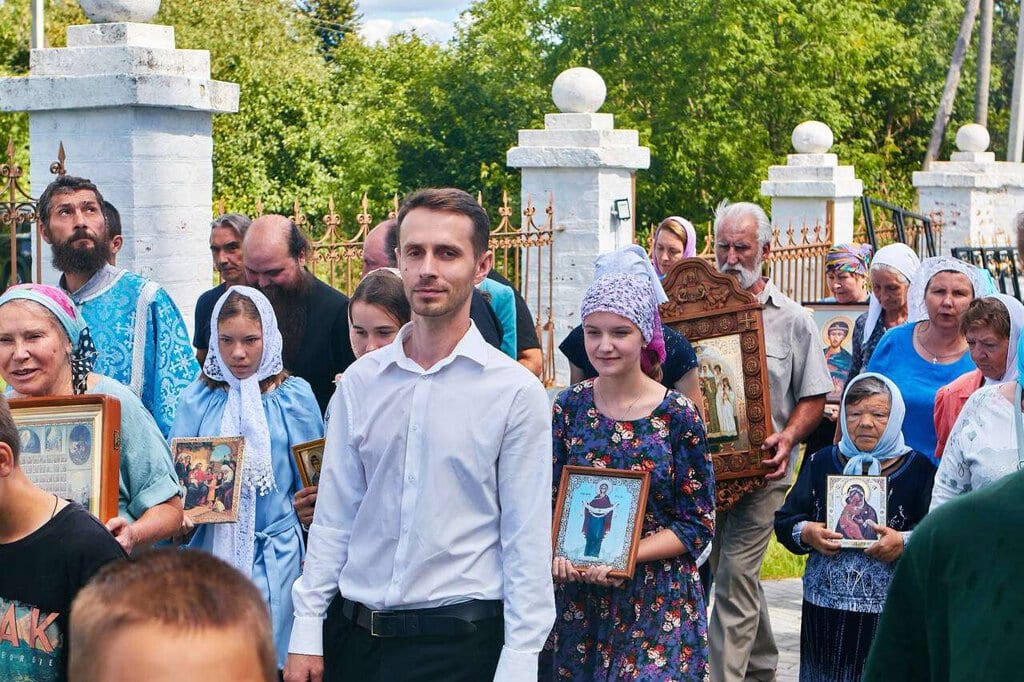 Престольный праздник в храме Смоленской иконы Божией Матери с. Высокие Поляны