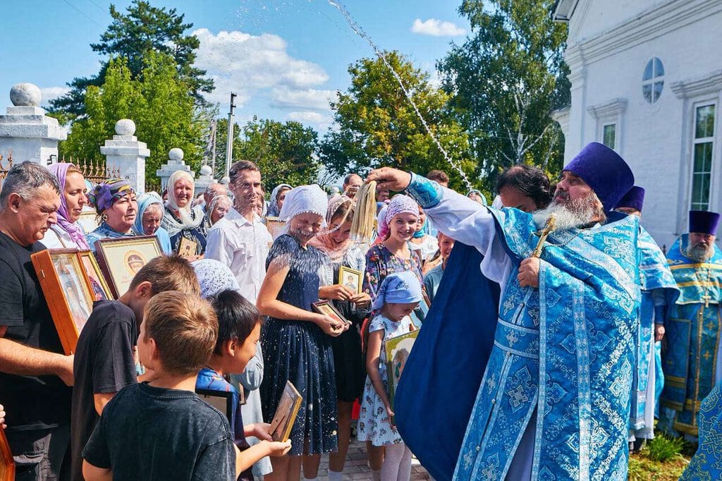 Престольный праздник в храме Смоленской иконы Божией Матери с. Высокие Поляны