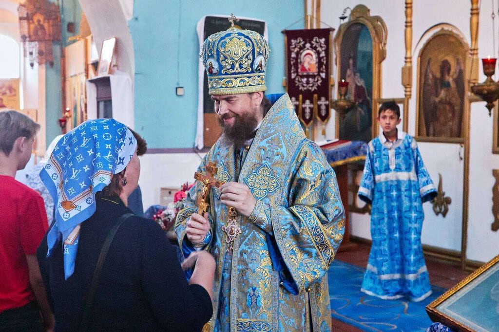 Престольный праздник в храме Смоленской иконы Божией Матери с. Высокие Поляны