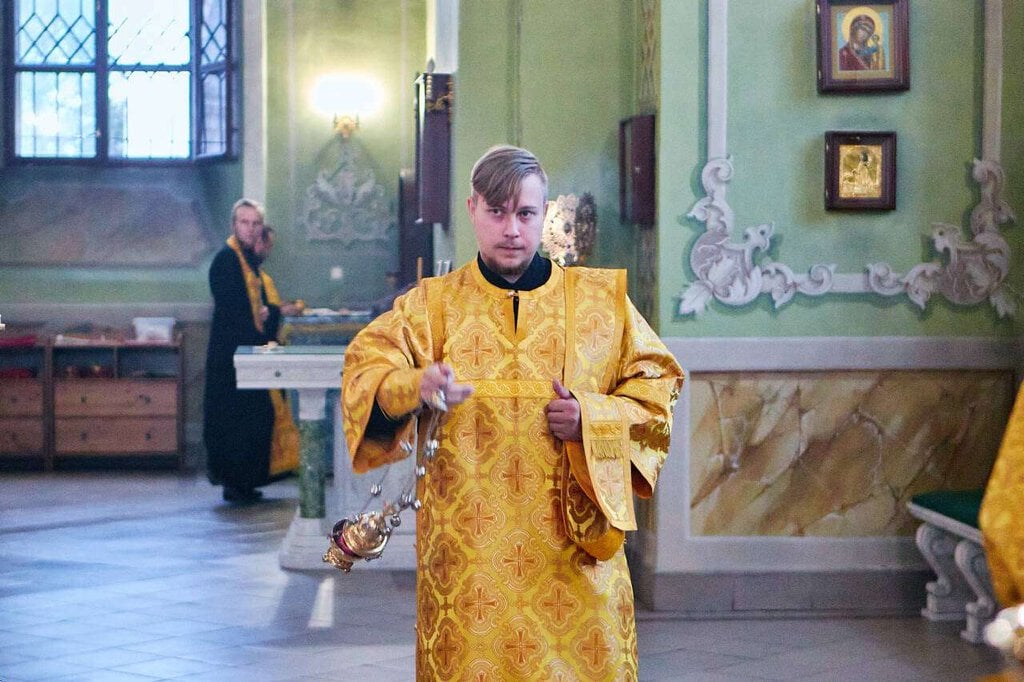 Всенощное бдение в канун Недели 14-й по Пятидесятнице в Вознесенском кафедральном соборе города Касимова