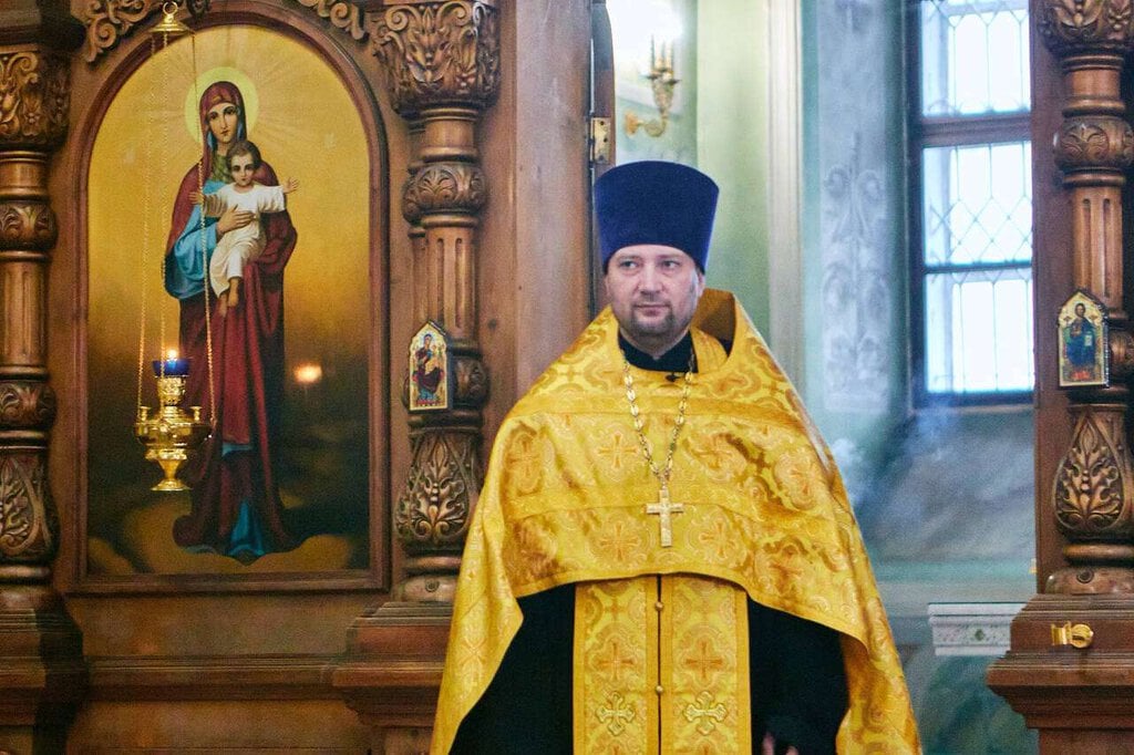 Всенощное бдение в канун Недели 14-й по Пятидесятнице в Вознесенском кафедральном соборе города Касимова