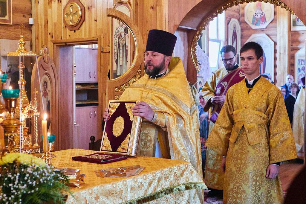 Престольный праздник в храме благоверного князя Александра Невского в селе Криуша