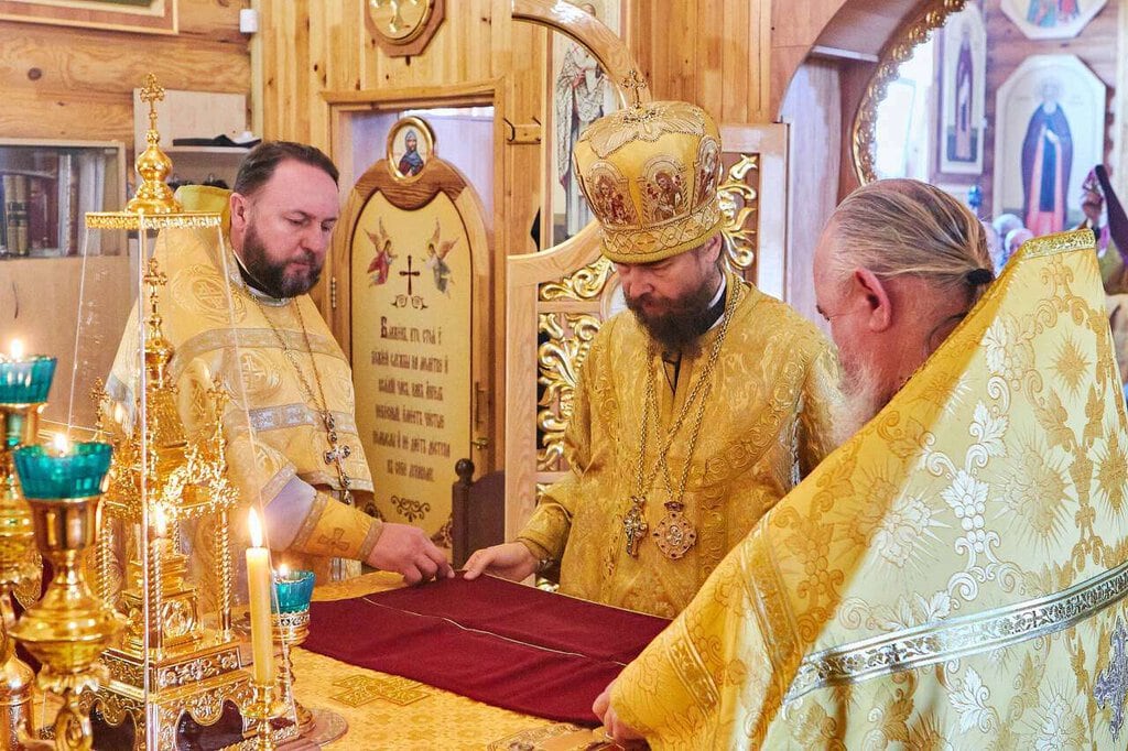 Престольный праздник в храме благоверного князя Александра Невского в селе Криуша