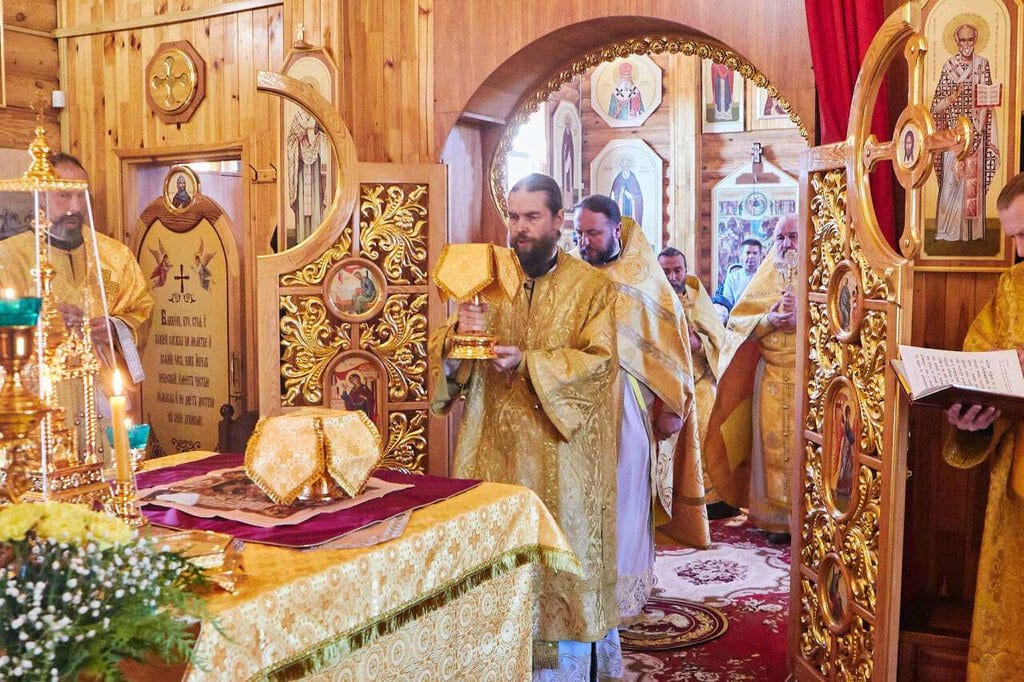 Престольный праздник в храме благоверного князя Александра Невского в селе Криуша
