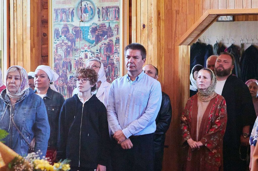 Престольный праздник в храме благоверного князя Александра Невского в селе Криуша