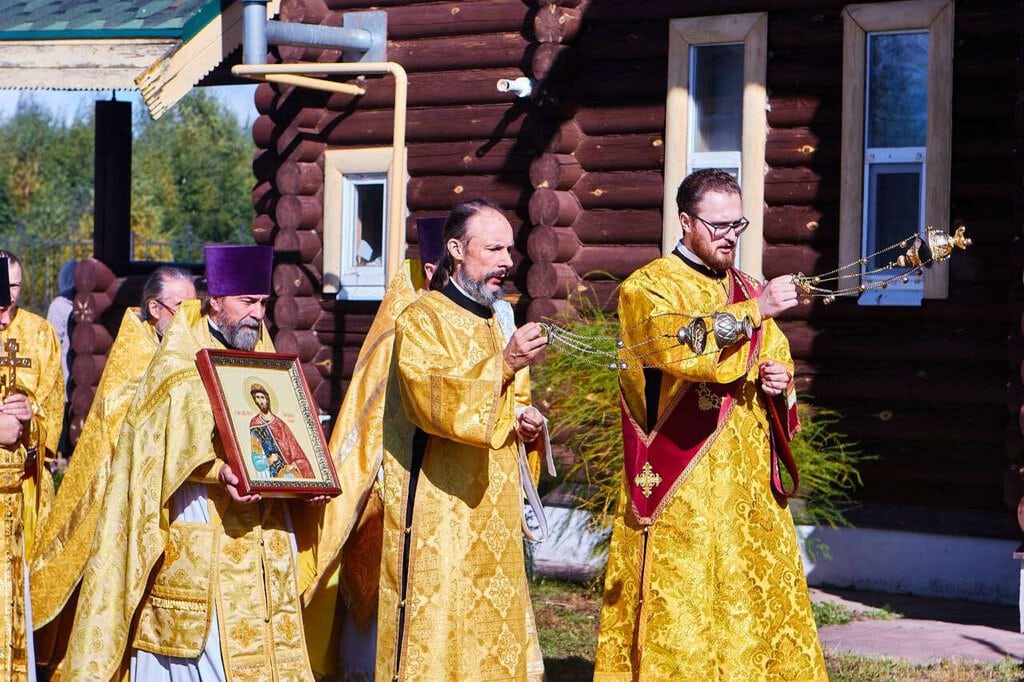 Престольный праздник в храме благоверного князя Александра Невского в селе Криуша