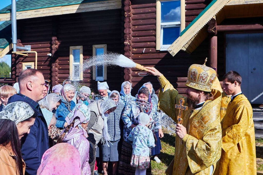 Престольный праздник в храме благоверного князя Александра Невского в селе Криуша