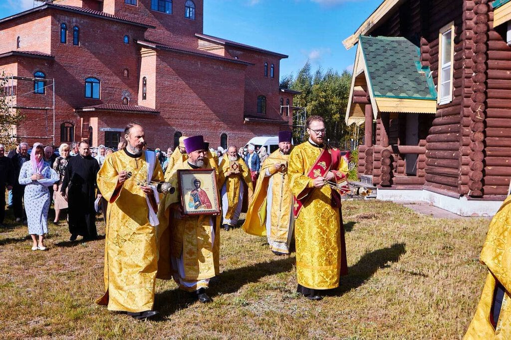 Престольный праздник в храме благоверного князя Александра Невского в селе Криуша