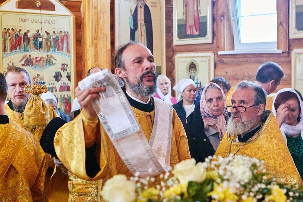 Престольный праздник в храме благоверного князя Александра Невского в селе Криуша