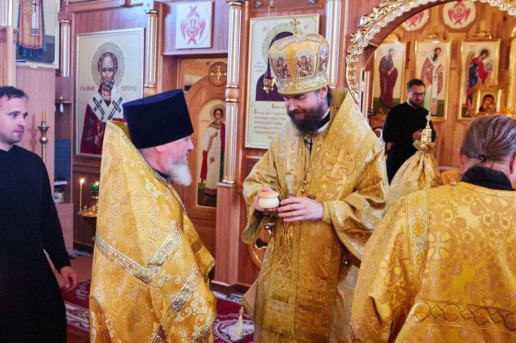 Престольный праздник в храме благоверного князя Александра Невского в селе Криуша