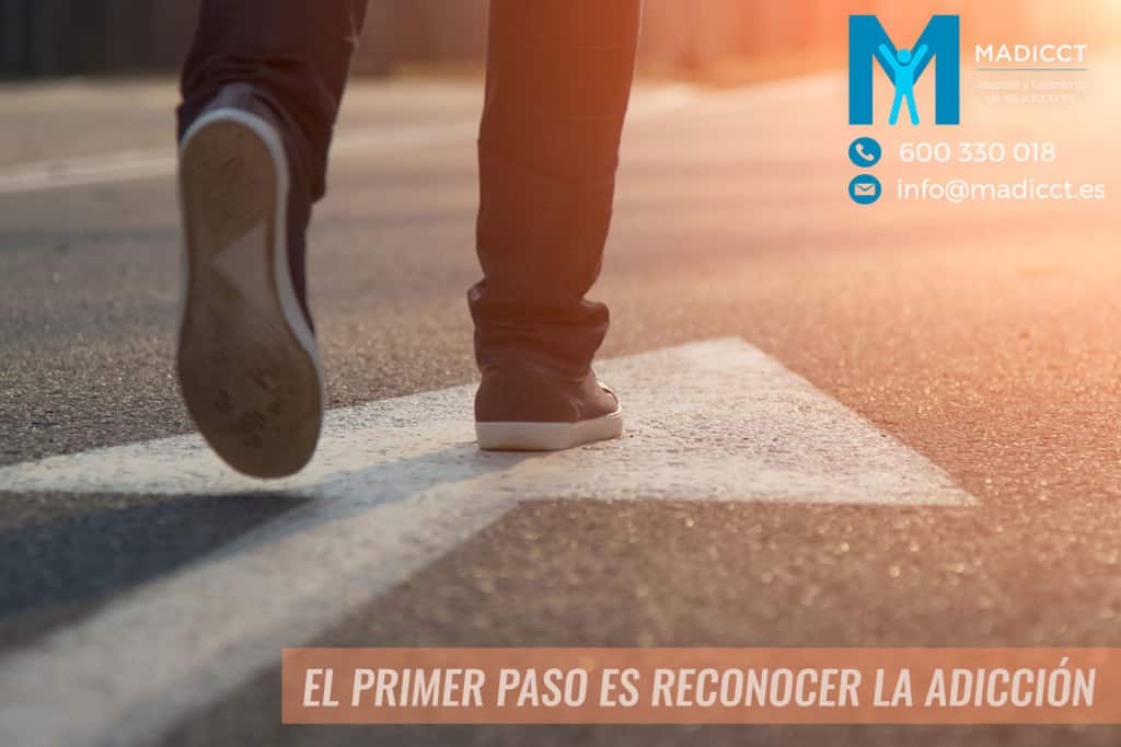 Reconocer la adicción, el primer paso del tratamiento