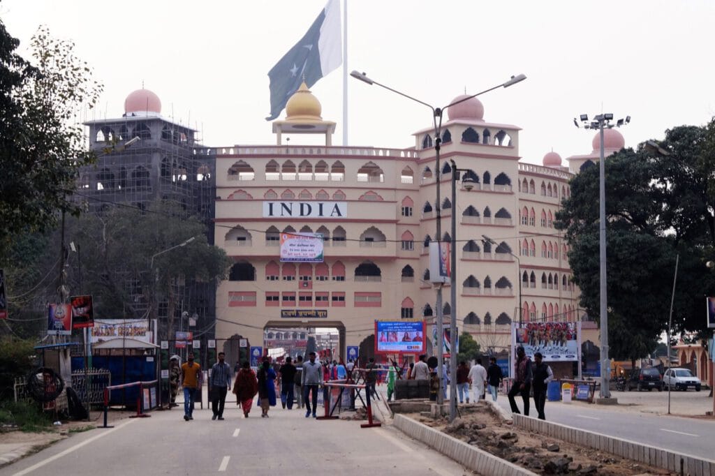 Amritsar - Wagah - Frontera con Pakistán