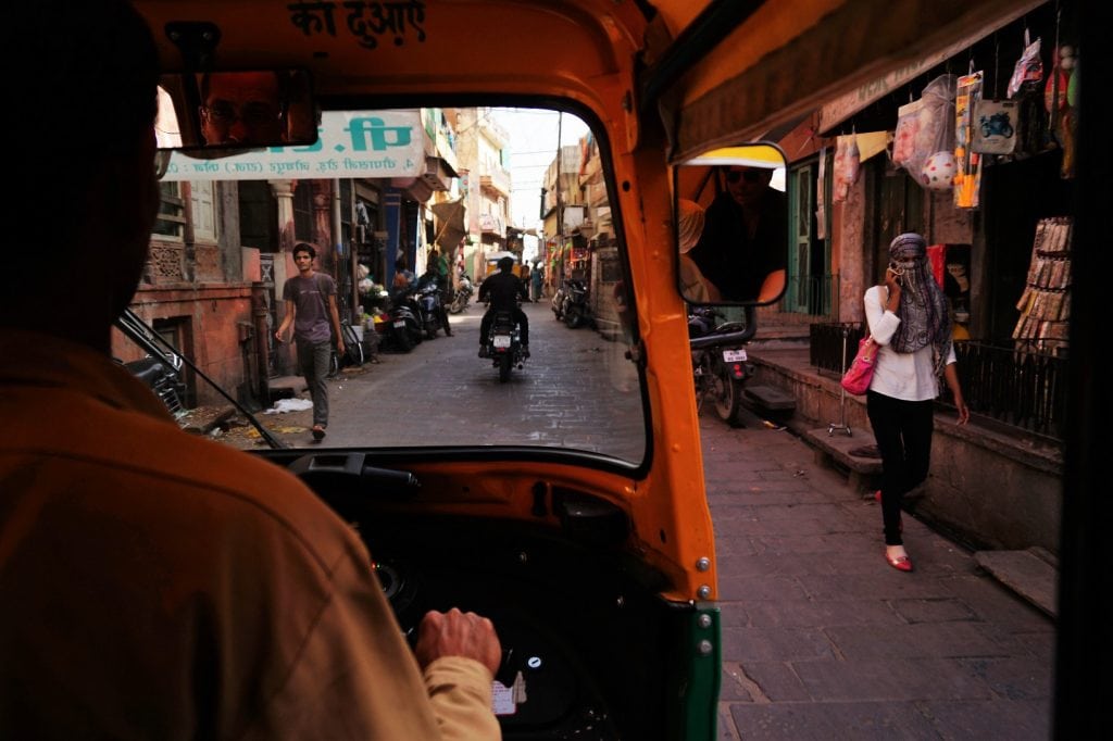 India - Tuc-tuc Travel Route for Northern India - Tuc-tuc