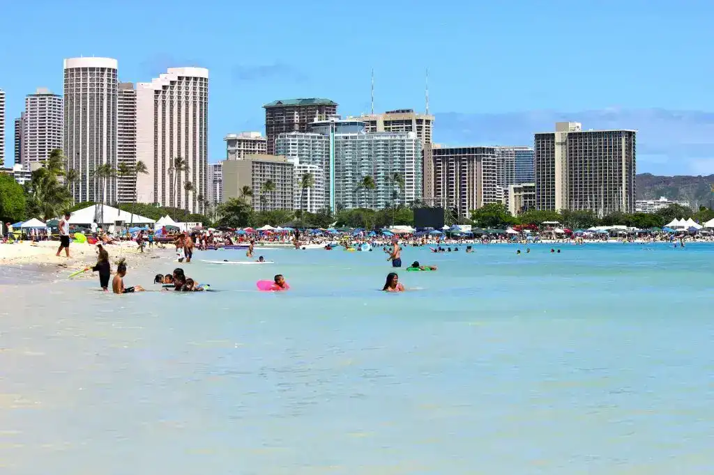 Waikiki Beach Oahu, Hawaii