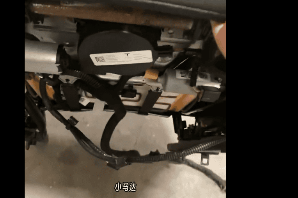 tesla model 3 seat leak