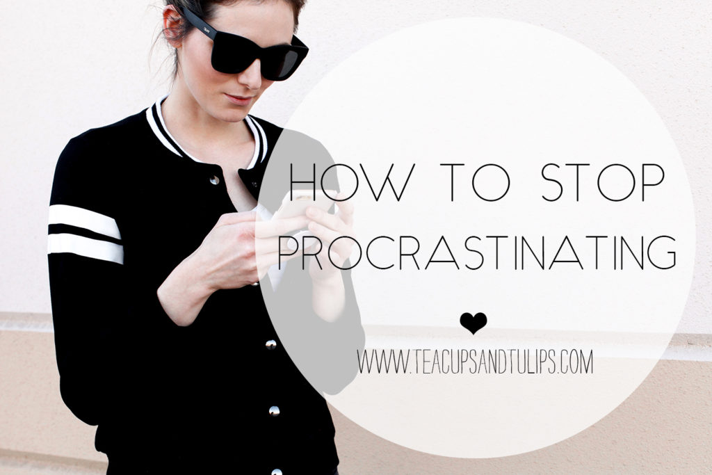 How to stop procrastinating