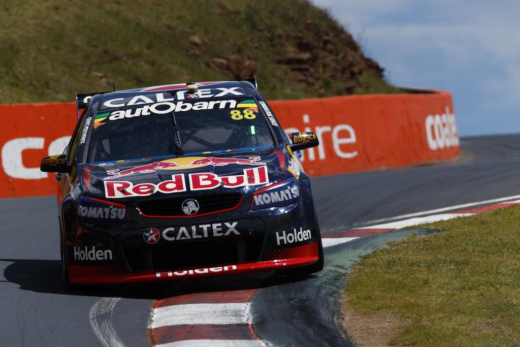 Jamie Whincup of Red Bull Racing Australia during the Supercheap Auto Bathurst 1000,  at the Mount Panorama Circuit, Bathurst, New South Wales, October 09, 2016.