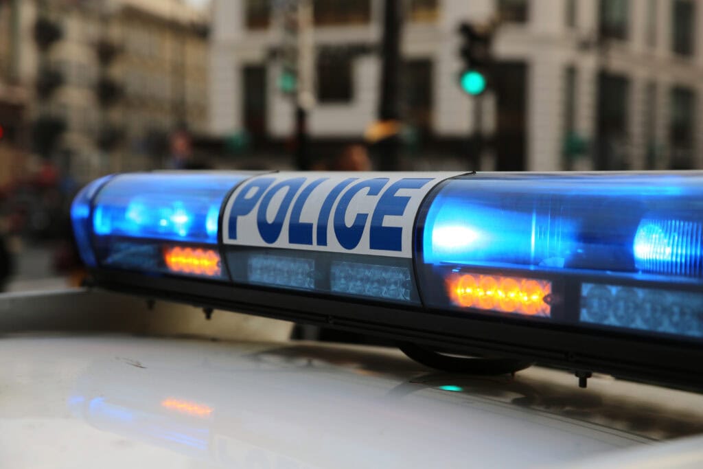 voiture de police intervention infraction pénale