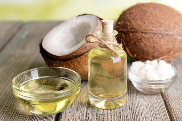 Coconut oil for skin