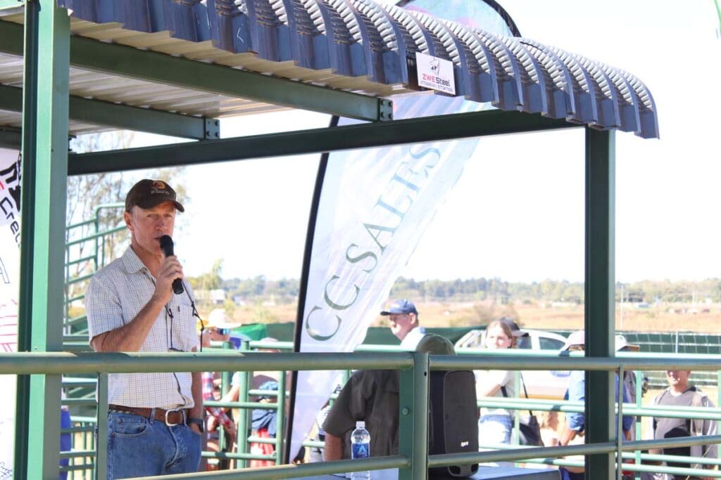 Auctioneer Kevin Higgins